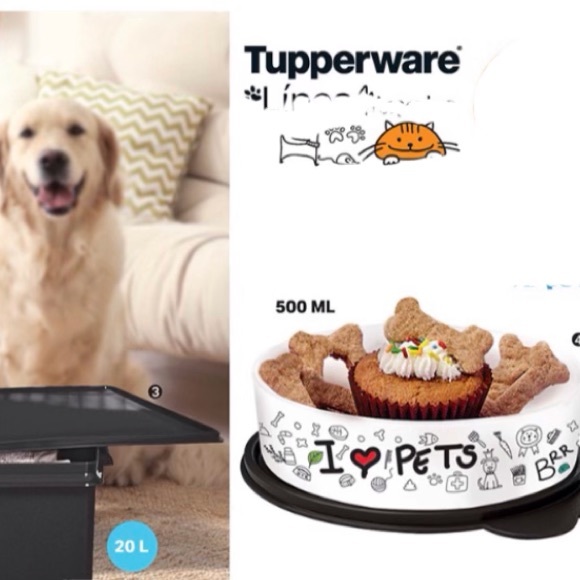 Tupperware Container I Love Pets - Picture 4 of 5